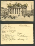 Bruxelles sw-AK La Bourse 1917 Feldpost (a0651)