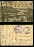 Euvezin sw-AK Hochwasser Feldpost 1916 (a1053)