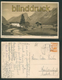 Unterleutasch sw-AK Gasthaus zur Mhle 1927 (a0846)