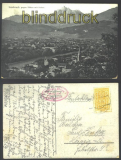 Innsbruck gegen Sden mit Serles sw-AK 1924 (a0517)