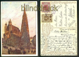 Wien farb-AK Stephansdom Knstlerkarte 1921 (a0519)