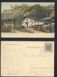ACHENSEE farb-AK Gasthaus zum Neuwirth mit dem Dalsazerjoch 1906 (a2126)