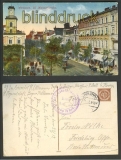 Warschau Waszawa farb-AK ul. Marszalkowska 1917 (a0613)
