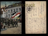 Przemusl farb-AK Einzug der Verbndeten Feldpost 1915 (a1037)