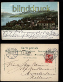 Horgen farb-AK Totalansicht 1912 (a1041)