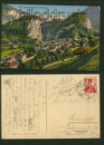 Thusis farb-AK gegen die Viamala 1913 (a2111)