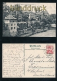 Basel sw-AK Deutschrittergarten mit Mnster 1909 (a2146)