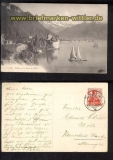 Chillon et la Dent du Midi sw-AK 1912 (ch0062)