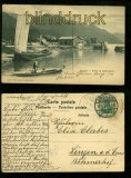 LOCARNO sw-AK Porto ed Imbarcadero 1907  (a2078)