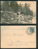 Hans Heiling sw-AK bei Karlsbad und Elbogen 1906 (a0882)