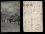 Brest-Litowsk sw-AK die brennende Zitadelle Feldpost 1916 (a1049)