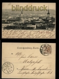 Gruss aus Brnn sw-AK Totalansicht 1899 (a0957)