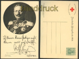 Kaiser Wilhelm Deutsche Kriegskarte 1914 ungebraucht (d3483)