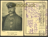 Generalfeldmarschall von Hindenburg sw-AK  (d4156)
