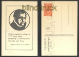 MARTIN LUTHER sw-AK Fest-Postkarte Gedächtnisfeier 1921 (d6981)