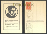 MARTIN LUTHER sw-AK Fest-Postkarte Gedchtnisfeier 1921 (d6981)