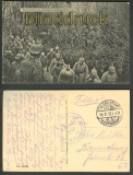Der Kronprinz von Preussen im Schützengraben sw-AK 1915 (d4097)