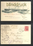 Dampfer Königin Luise sw-AK Gruss von Bord Sidney 1902 (d6976)