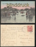 Dominikanische Republik Monte Cristy farb-AK Inundacin del Rio Yaque - Novembre 1909 (a2127)