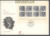 Bund Mi # Block  3 Widerstandsk�mpferblock Ersttagsbrief FDC (45393)