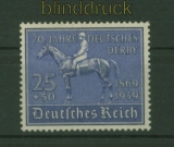 dt. Reich Mi # 698 postfrisch deut. Derby 1939 (16553)