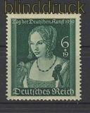 dt. Reich Mi # 700 postfrisch Deutsche Kunst (20766)