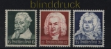 dt. Reich Mi # 573/75 postfrisch Komponisten (33047)