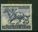 dt. Reich Mi # 814 postfrisch Deutsches Derby 1942 (42352)