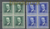 dt. Reich Mi # 760/61 Emil von Behring postfrische 4er-Blcke (43368)