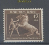 dt. Reich Mi # 699 postfrisch Braune Band 1939 (45139)
