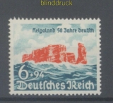dt. Reich Mi # 750 Helgoland Deutsch postfrisch (45145)