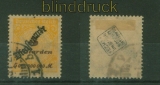 dt. Reich Dienst Mi # D 85 gestempelt geprft Infla Berlin (41059)