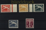 Danzig Mi # 251/55 postfrisch Flugpostmarken 1935 (32786)