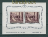 Liechtenstein Mi # Block 4 Briefmarkenausstellung postfrisch (26122)