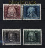 Liechtenstein Mi # 198/201 gestempelt Frsten (I) (32031)