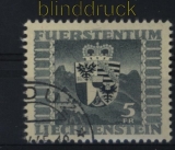 Liechtenstein Mi # 243 gestempelt Wappen (32037)