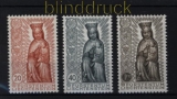 Liechtenstein Mi # 329/31 postfrisch Abschlu des Marianischen Jahres (32062)