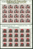 Liechtenstein Mi #  791/92 Europa 1982 kompltter Kleinbogensatz postfrisch (34742)