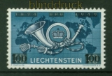 Liechtenstein Mi #  288 postfrisch Aufdruckmarke (42483)