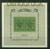Schweiz Mi # Block 10 100 Jahre Doppelgenf postfrisch (42547)
