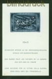 Schweiz Mi # Block 11 Schweizer Spende an die Kriegsgeschdigten postfrisch (42548)