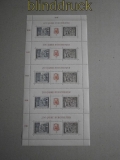 sterreich Mi # Block 3 postfrischer Druckbogen mit drei Blcken (27735)