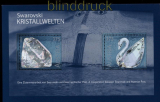 �sterreich Mi # Block 25 postfrisch Glaskunstausstellung  (33086)