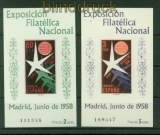 Spanien Mi # Block # 13 und 14 postfrisch Nationale Briefmarkenausstellung (42050)