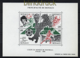 Monaco Mi # Block 48 postfrisch Fuball-Weltmeisterschaft 1990 (33078)