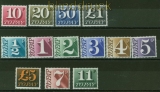 Grobritannien Porto Mi #  76/79, 80/85, 86, 87 und 88 postfrisch (35466)