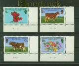 Guernsey Mi # 31/34 Landwirtschaft postfrisch (34878)