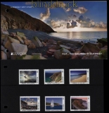 Guernsey Mi # 1374/79 Landschaften; Europa: Besuche postfrisch im Folder (30726)