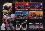 Guernsey Mi # Block 57 Britische Formel-1-Rennfahrer (II) postfrisch (30730)