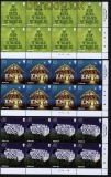 Alderney 9 x Mi # 389/95 Weihnachtslieder postfrisch (29690)